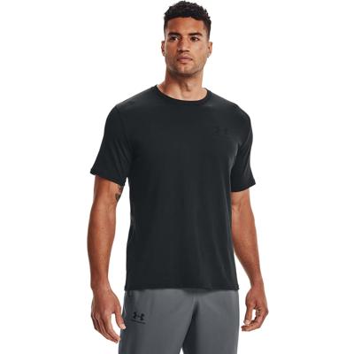 Under Armour Sportstyle Left Chest shortsleeve T-shirt Heren - Zwart