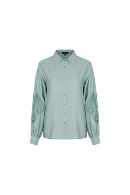 G-maxx Blouse Tilly 25VQG25 Gray Fog