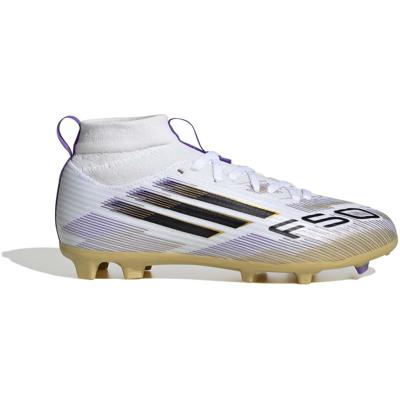 Adidas f50 league mid firm / multi-ground voetbalschoenen kids