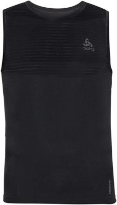 Canotta A Girocollo Odlo Nera Canotta Uomo Odlo Performance Light, Nera, Crew Neck - Leggera E Traspirante Per Sport Top Uomo Traspirante Per Palestra
