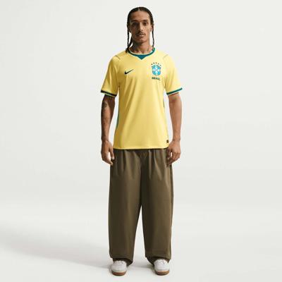 Nike Brazilië 2026 Stadium Thuisshirt Heren - Geel