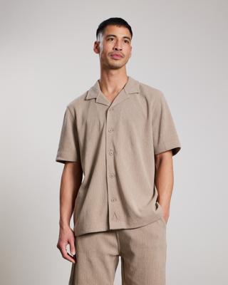 Aeden Darius Overhemd A22243256 Beige