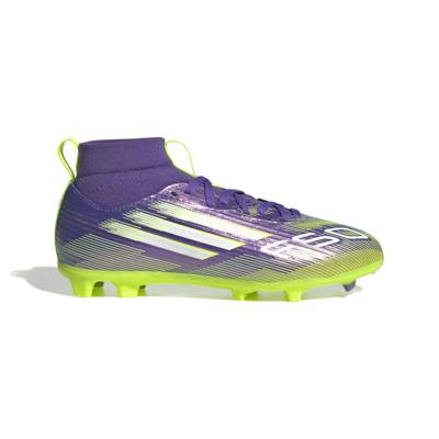 Adidas f50 league mid firm/multi-ground voetbalschoenen kids
