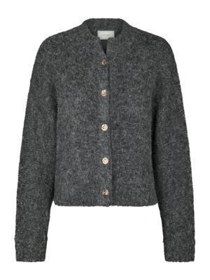 Neo Noir  Vest Taura Fluffy | Grey