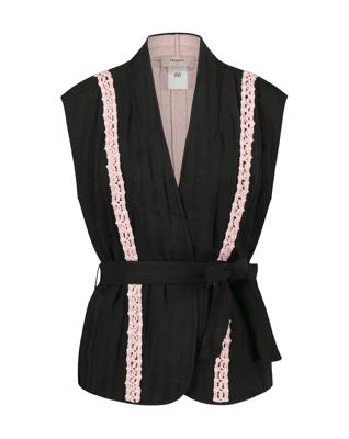 Freebird Exie Gilet Zwart