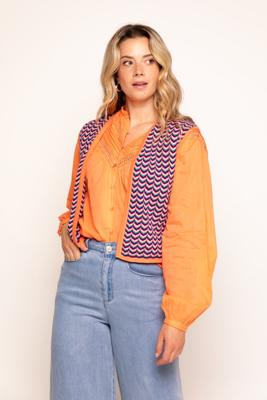 Freebird Gilet Gali Knit-Zigzag-Cot-24-1