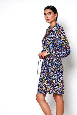 Desoto Jurk Nora 85014-2 Blauw