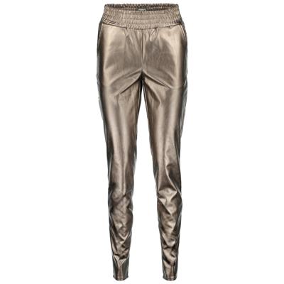 Raizzed Mia Imitatie Lederen Broek R032awn40001-750 Light Champagne