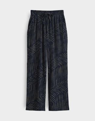 OPUS Broek Marou palm leaves