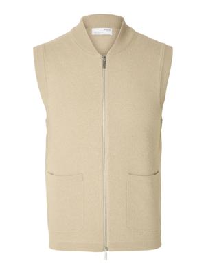 Selected Homme Vest 16091659 Beige
