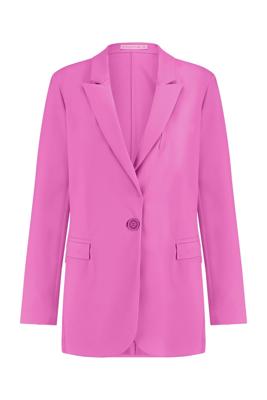 Studio Anneloes Fran Bonded Blazer | Paars | Blom Mode