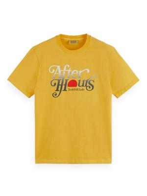 Scotch & Soda geel T-Shirt 173031
