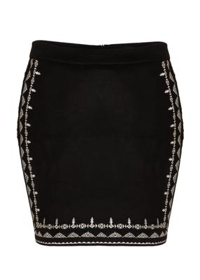 Freebird Rok Sanna Jer-Suedine-Embro-24-3 Black