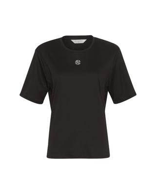 Moss Copenhagen, 18453 MSCHMelea Icon Tee-16004 Black/Egret