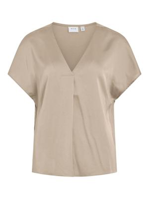 Vila top Viellette 14089239 Beige