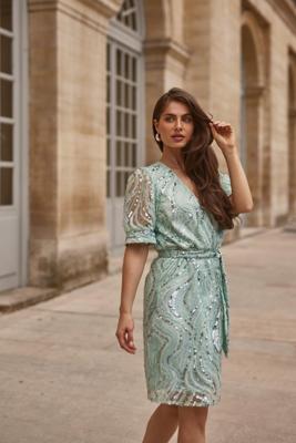 Freebird Jurk Dieke | Groen