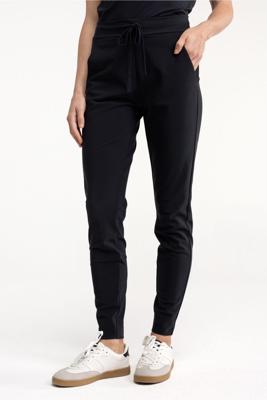 Studio Anneloes Downstairs bonded trousers  94803 9000 Black