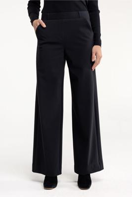Studio Anneloes Lexie bonded trousers 94801 9000 Black