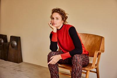 KYRA Trui Colorblock Fabien-w24