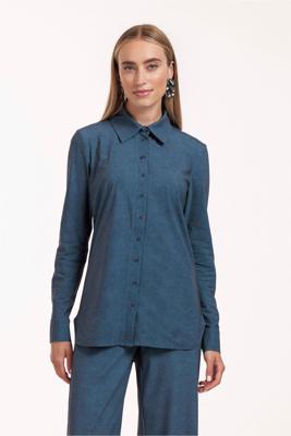 Studio Anneloes Poppy denim blouse 94827 6400 Jeans
