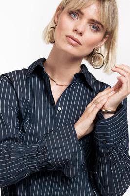 Studio Anneloes Fildeli poplin stripe blouse