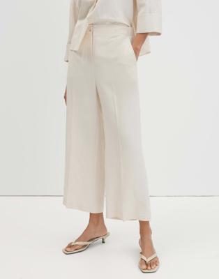 Someday Broek Celino cropped linen