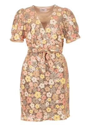 Freebird Jurk Dieke Ss F-Jer-Sequin-Flower-25-2