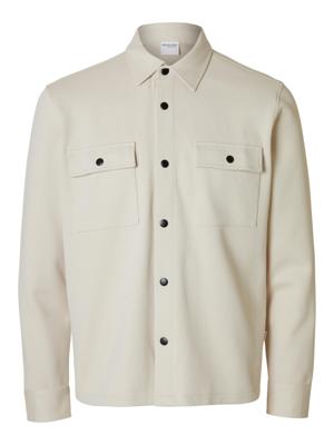 Selected Homme Overshirt 16085115 Oatmeal