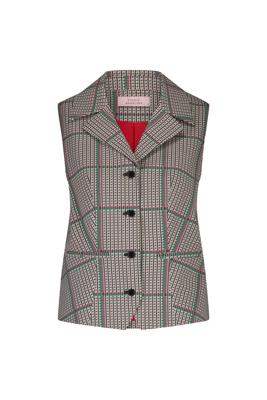 Studio Anneloes Brazy check gilet