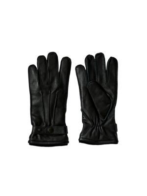 Selected Homme Leren Handschoenen 16075388 Zwart