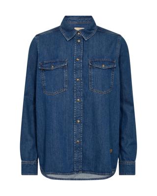 Mos Mosh  Denim Blouse Nathalie 174670 Blue
