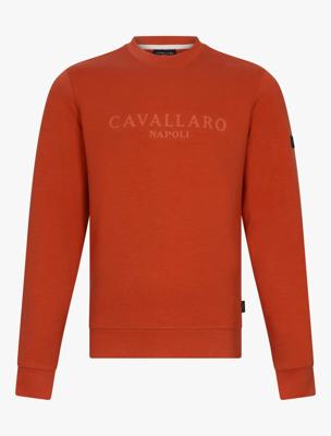 Cavallaro Napoli Sweater 120251000 Roest Oranje