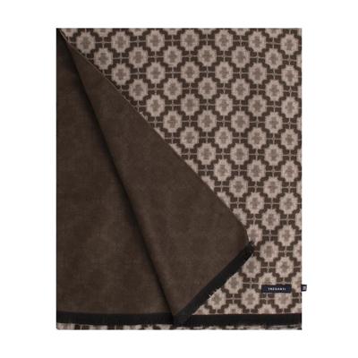 Tresanti Viscose Sjaal Fredo met medallion print TRSCJE231 Groen