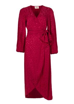 Freebird Jurk Blossom Midi Wv-Vis-Jacquard-25-3