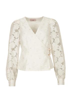 Freebird Top Bianca Wv-Flower-Lurex-25-3