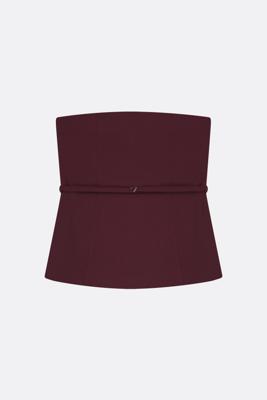 Fabienne Chapot Timie Top | Burgundy