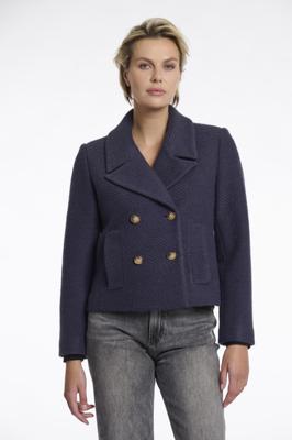 Rino & Pelle, Donia 7002512 Double breasted jack, 10869 night grey