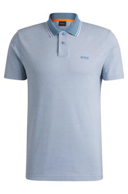 BOSS Polo 50507814 Lichtblauw