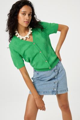 Fabienne Chapot Vest Maddy CLTCAR37SS254015 Green apple