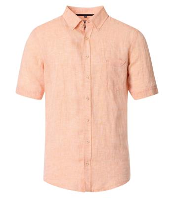 Casamoda Casual Linnen Overhemd 954404400 Oranje
