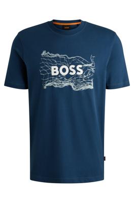 BOSS T-Shirt 50539186 Blauw