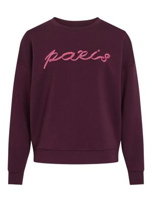 Vila Sweater Visif 14114804 bordeaux