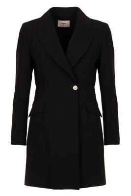 Freebird Jurk Dide Wv-Heavy-Pes-Blend-25-4 Zwart