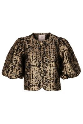 Freebird Top Livia F-Wv-Jaquard-Gold-25-4