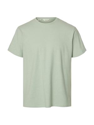 Selected Homme Linnenmix T-Shirt 16100136 Groen