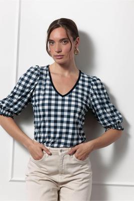 Studio Anneloes Elmi big check top