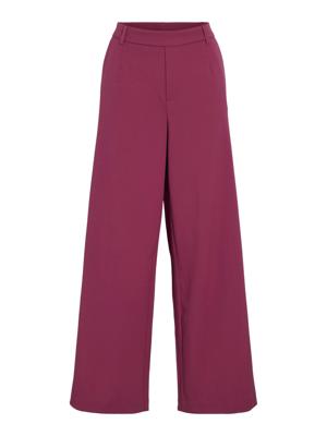 Vile Vivarone High-waist wide-leg broek 14087407 Anemone