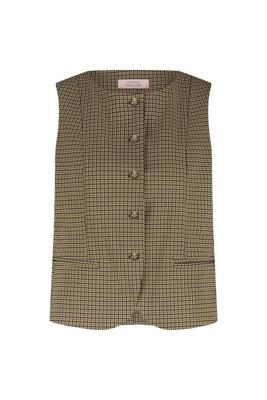 Studio Anneloes Fie check gilet