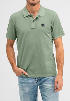 Butcher of Blue Polo Army Pique M2512014 Jade green