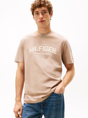 Tommy Hilfiger T-Shirt MW0MW40015AFE Coastal Taupe